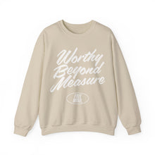 Load image into Gallery viewer, Worthy Beyond Measure Sweatshirt - Sand