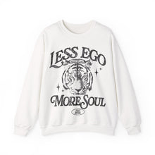 Load image into Gallery viewer, Less Ego More Soul Sweatshirt – White