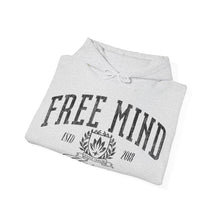 Load image into Gallery viewer, Free Mind University Hoodie – Ash