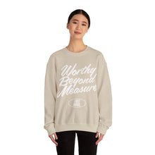 Load image into Gallery viewer, Worthy Beyond Measure Sweatshirt - Sand