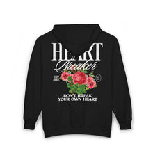 Load image into Gallery viewer, Heartbreaker Zip Hoodie - Black