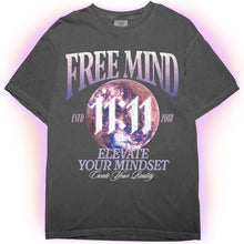 Load image into Gallery viewer, Free Mind 11:11 T-Shirt – Elevate Your Mindset, Create Your Reality