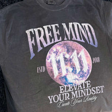 Load image into Gallery viewer, Free Mind 11:11 T-Shirt – Elevate Your Mindset, Create Your Reality