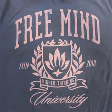Load image into Gallery viewer, Free Mind University T-Shirt – Blue Jean