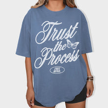 Load image into Gallery viewer, Trust The Process T-Shirt – Blue Jean