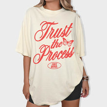 Load image into Gallery viewer, Trust The Process T-Shirt – Ivory