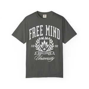 Free Mind University T-Shirt – Pepper