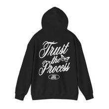 Load image into Gallery viewer, Trust The Process Hoodie – Black
