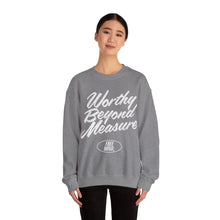 Load image into Gallery viewer, Worthy Beyond Measure Sweatshirt - Graphite Heather
