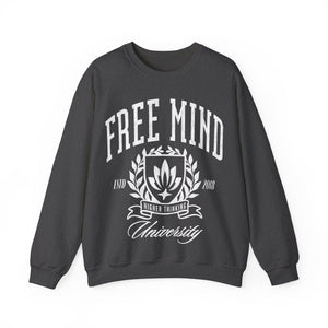 Free Mind University Sweatshirt - Dark Heather