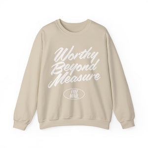 Worthy Beyond Measure Sweatshirt - Sand