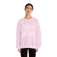 Load image into Gallery viewer, Believe In Yourself Sweatshirt – Pastel Pink

