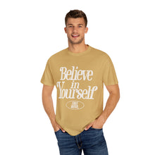 Load image into Gallery viewer, Believe In Yourself T-Shirt – Mustard
