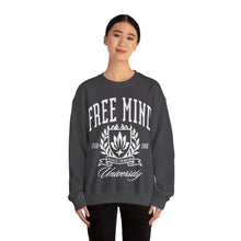 Load image into Gallery viewer, Free Mind University Sweatshirt - Dark Heather
