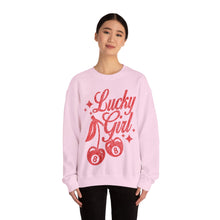 Load image into Gallery viewer, Lucky Girl Sweatshirt – Light Pink
