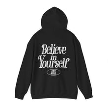 Load image into Gallery viewer, Believe In Yourself Hoodie – Black
