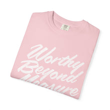 Load image into Gallery viewer, Worthy Beyond Measure T-Shirt – Blossom
