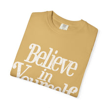 Load image into Gallery viewer, Believe In Yourself T-Shirt – Mustard
