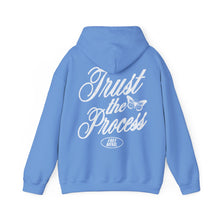 Load image into Gallery viewer, Trust The Process Hoodie – Carolina Blue

