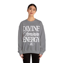 Load image into Gallery viewer, Divine Feminine Energy Sweatshirt – Graphite Heather
