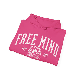 Free Mind University Hoodie – Heliconia Pink