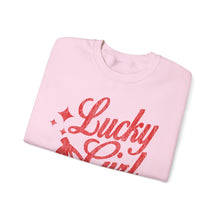 Load image into Gallery viewer, Lucky Girl Sweatshirt – Light Pink
