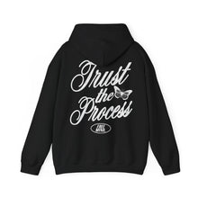 Load image into Gallery viewer, Trust The Process Hoodie – Black
