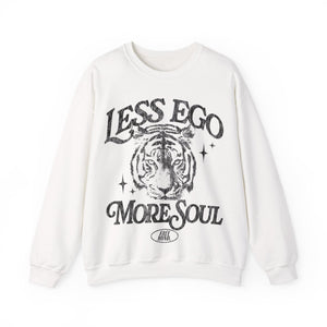 Less Ego More Soul Sweatshirt – White