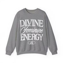 Load image into Gallery viewer, Divine Feminine Energy Sweatshirt – Graphite Heather
