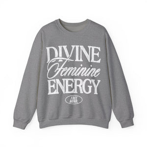 Divine Feminine Energy Sweatshirt – Graphite Heather