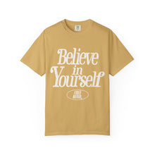 Load image into Gallery viewer, Believe In Yourself T-Shirt – Mustard
