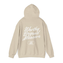 Load image into Gallery viewer, Worthy Beyond Measure Hoodie – Sand
