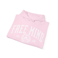 Load image into Gallery viewer, Free Mind University Hoodie – Baby Pink
