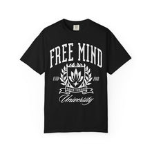 Load image into Gallery viewer, Free Mind University T-Shirt – Black
