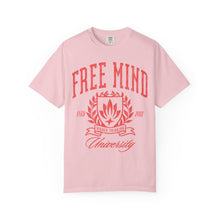 Load image into Gallery viewer, Free Mind University T-Shirt – Blossom Pink
