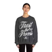 Load image into Gallery viewer, Trust The Process Sweatshirt – Dark Heather
