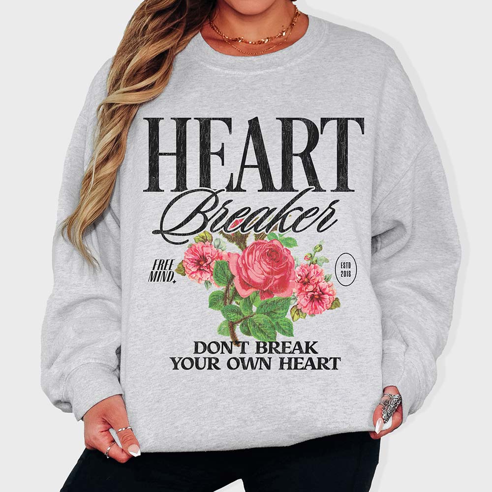 Heart Breaker Sweatshirt – Ash