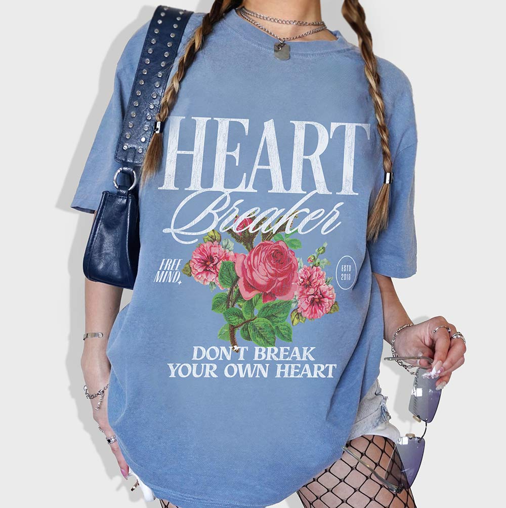 Heart Breaker T-Shirt – Blue Jean