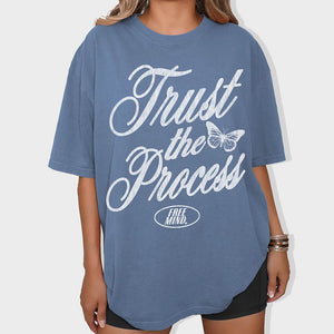 Trust The Process T-Shirt – Blue Jean