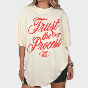 Trust The Process T-Shirt – Ivory