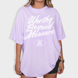 Worthy Beyond Measure T-Shirt – Orchid