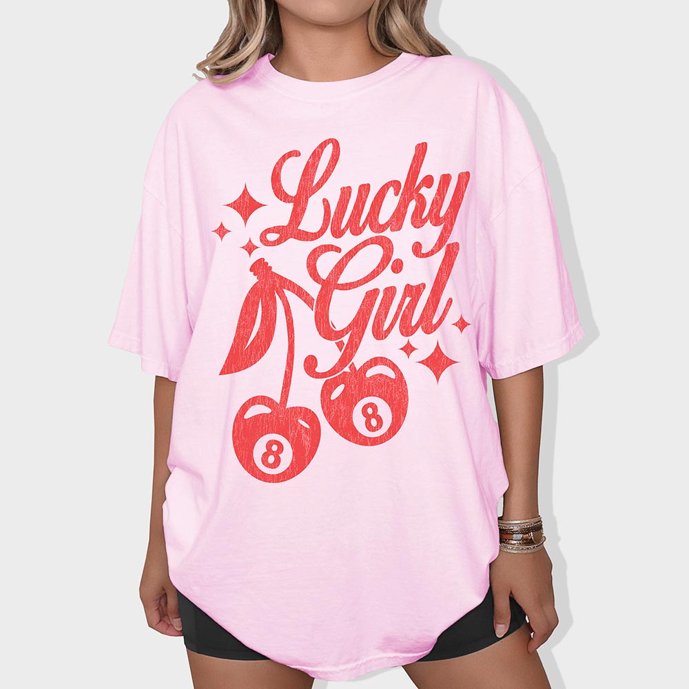Lucky Girl T-Shirt – Blossom