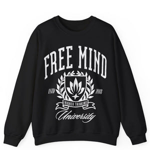 Free Mind University Sweatshirt - Black