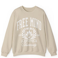 Load image into Gallery viewer, Free Mind University Sweatshirt - Sand
