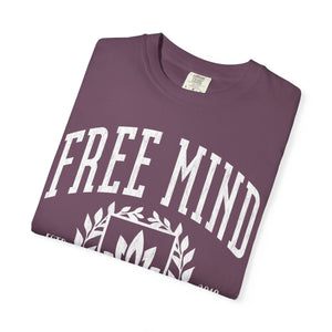 Free Mind University T-Shirt – Berry