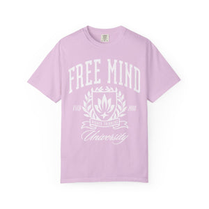 Free Mind University T-Shirt – Orchid