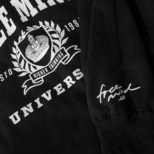 Load image into Gallery viewer, Free Mind University Crewneck Sweatshirt - Black
